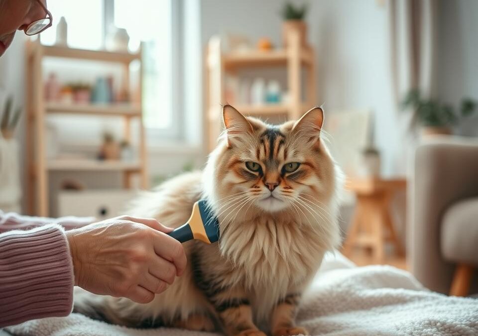 Îngrijirea blănii pisicii în vârstă – Tot ce trebuie să știi despre asta!