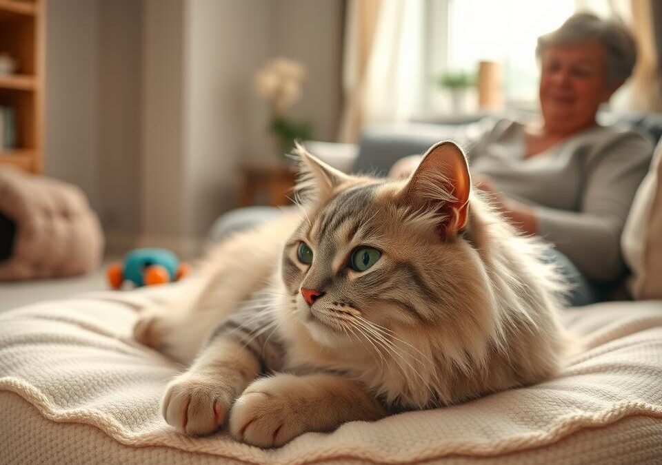 Îngrijirea pisicii în vârstă – Tot ce trebuie să știi despre asta!