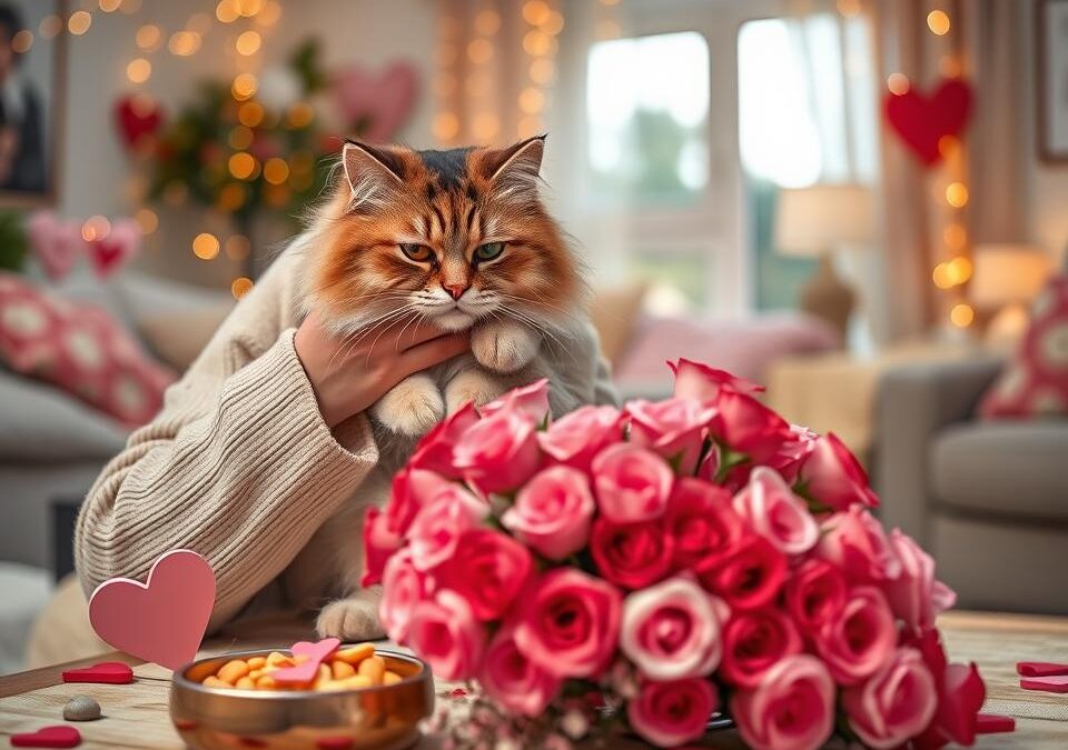 Valentine’s Day – cum îi spui pisicii tale că o iubești?