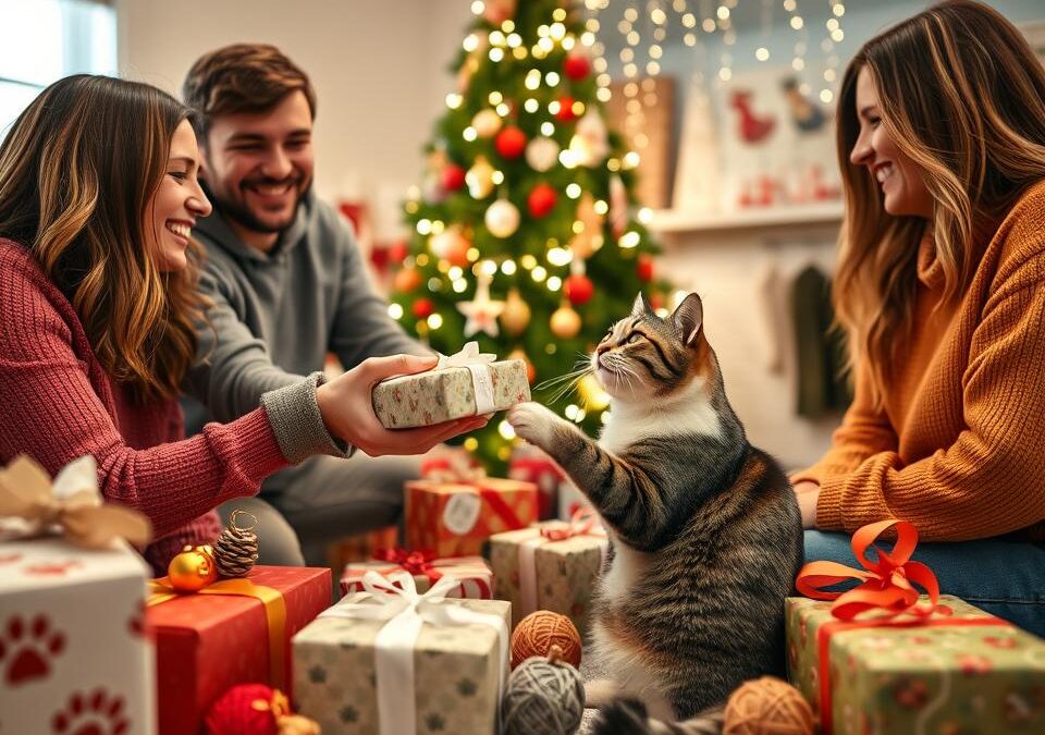 Schimb de cadouri pentru iubitorii de pisici – construirea comunității de sărbători