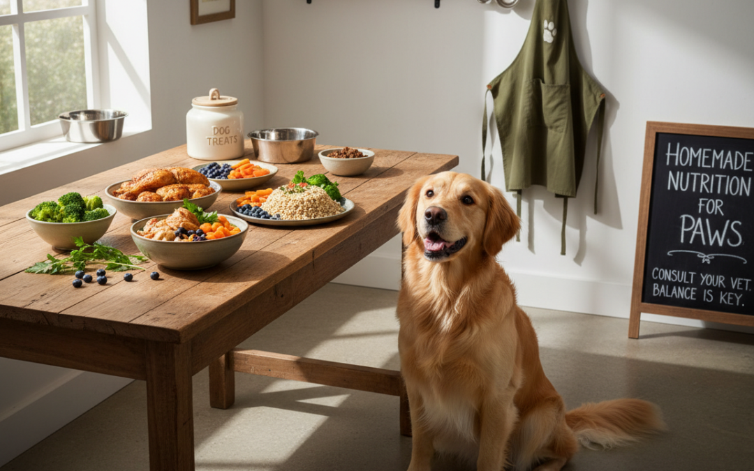 De ce mâncarea gătită acasă nu este bună pe termen lung pentru câinele tău?