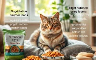 Nevoile nutriționale ale pisicilor în vârstă – Tot ce trebuie să știi despre asta!