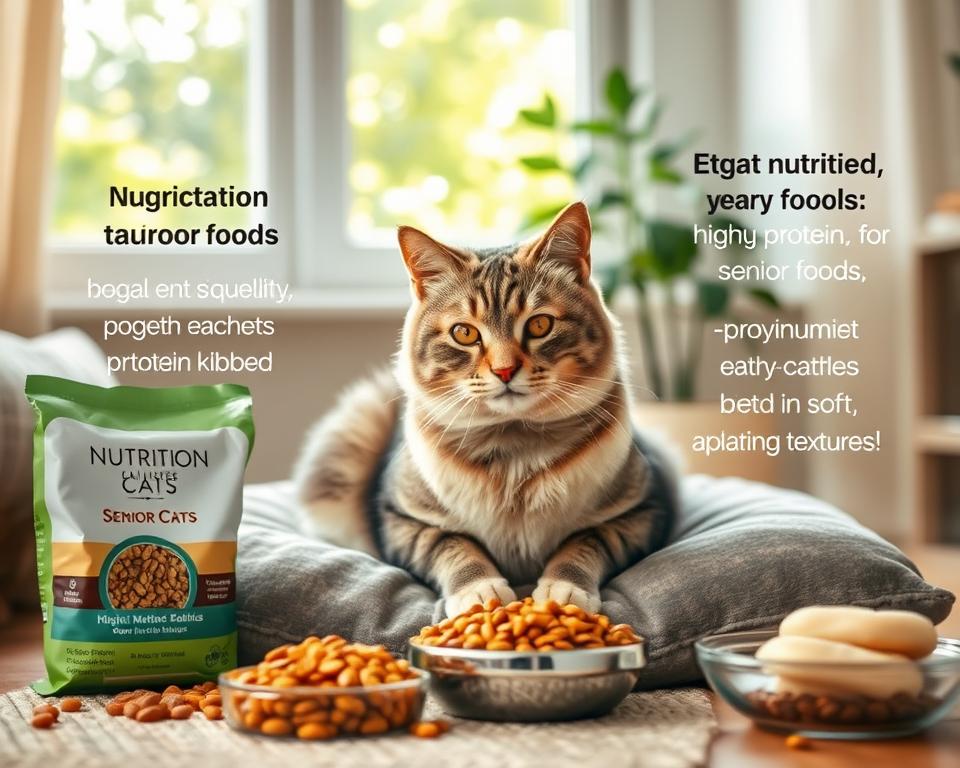 nevoile nutriționale ale pisicilor în vârstă