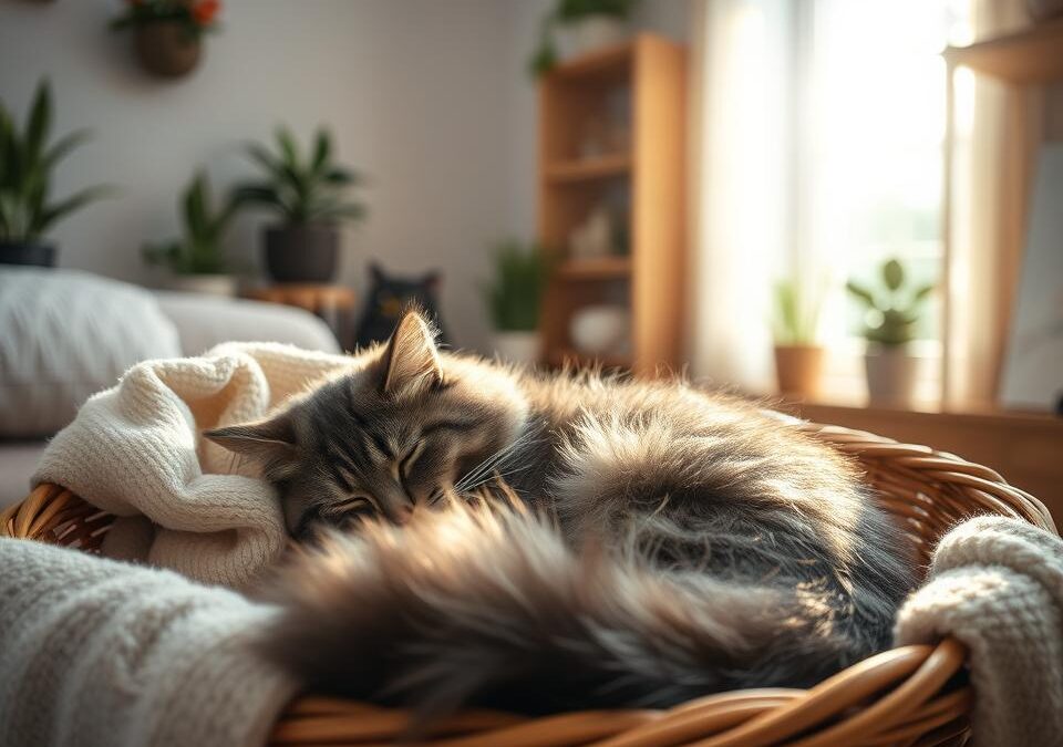 Obiceiurile de somn ale pisicii în vârstă – Tot ce trebuie să știi despre asta!