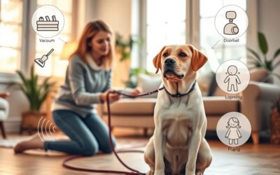 Obișnuirea câinelui cu zgomotele – Tot ce trebuie să știi despre asta!