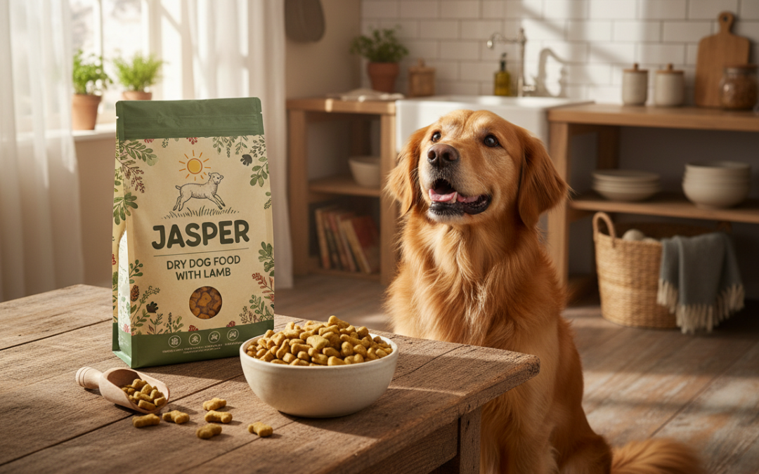 Opinii despre hrana uscată Jasper cu miel – ce spun stăpânii?