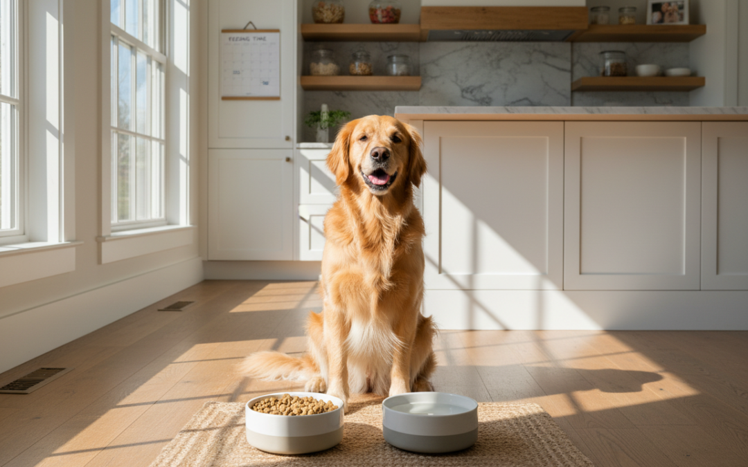 Orele corecte de hrănire la câini