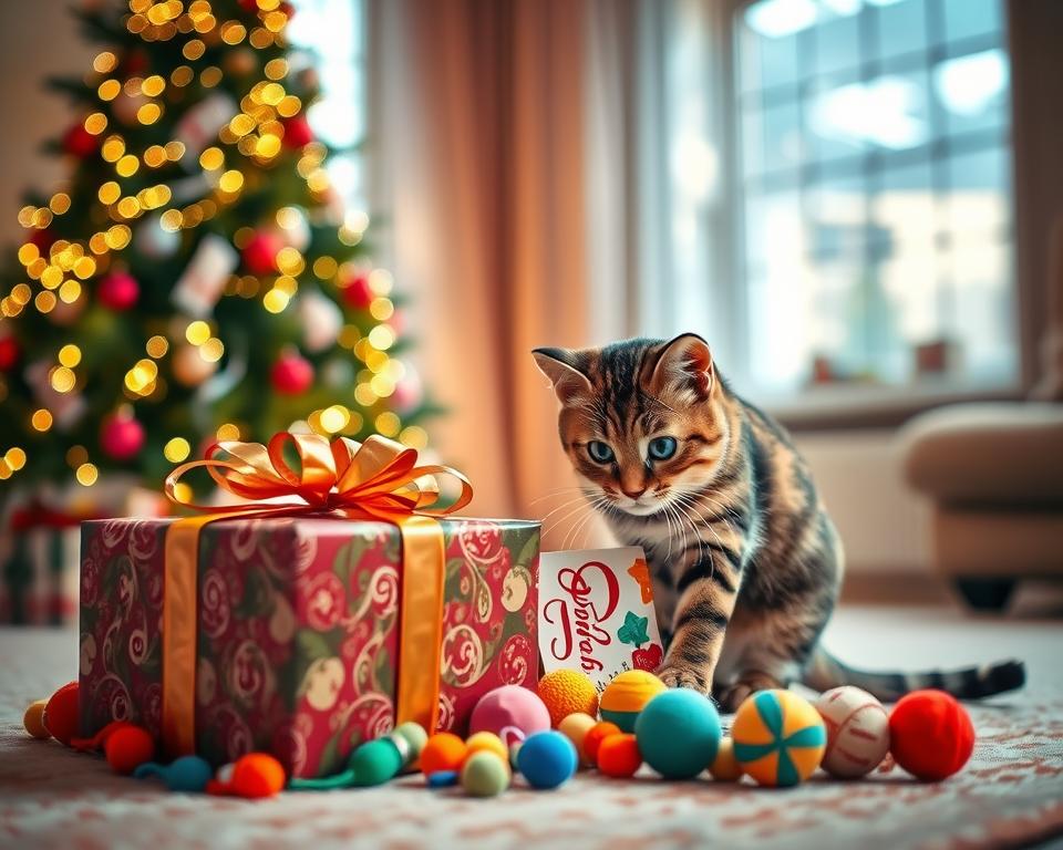 pachet festiv pentru pisică