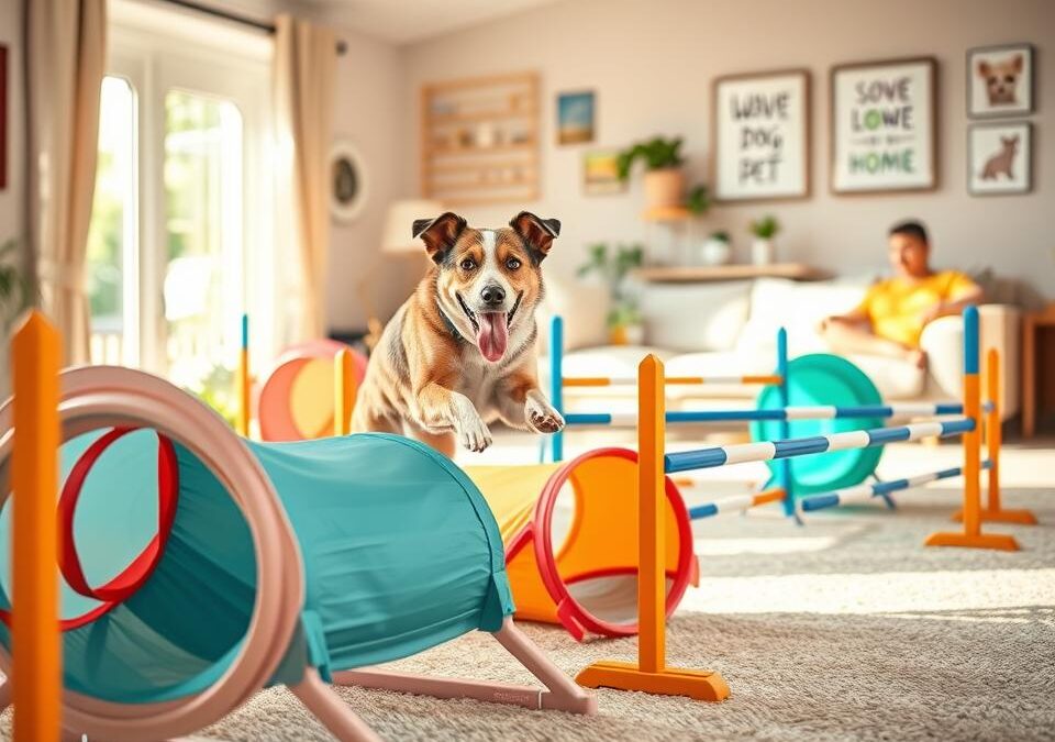 Trasee cu obstacole pentru câini acasă – Tot ce trebuie să știi despre asta!