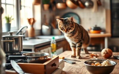 Pericolele din bucătărie pentru pisici – Tot ce trebuie să știi despre asta!