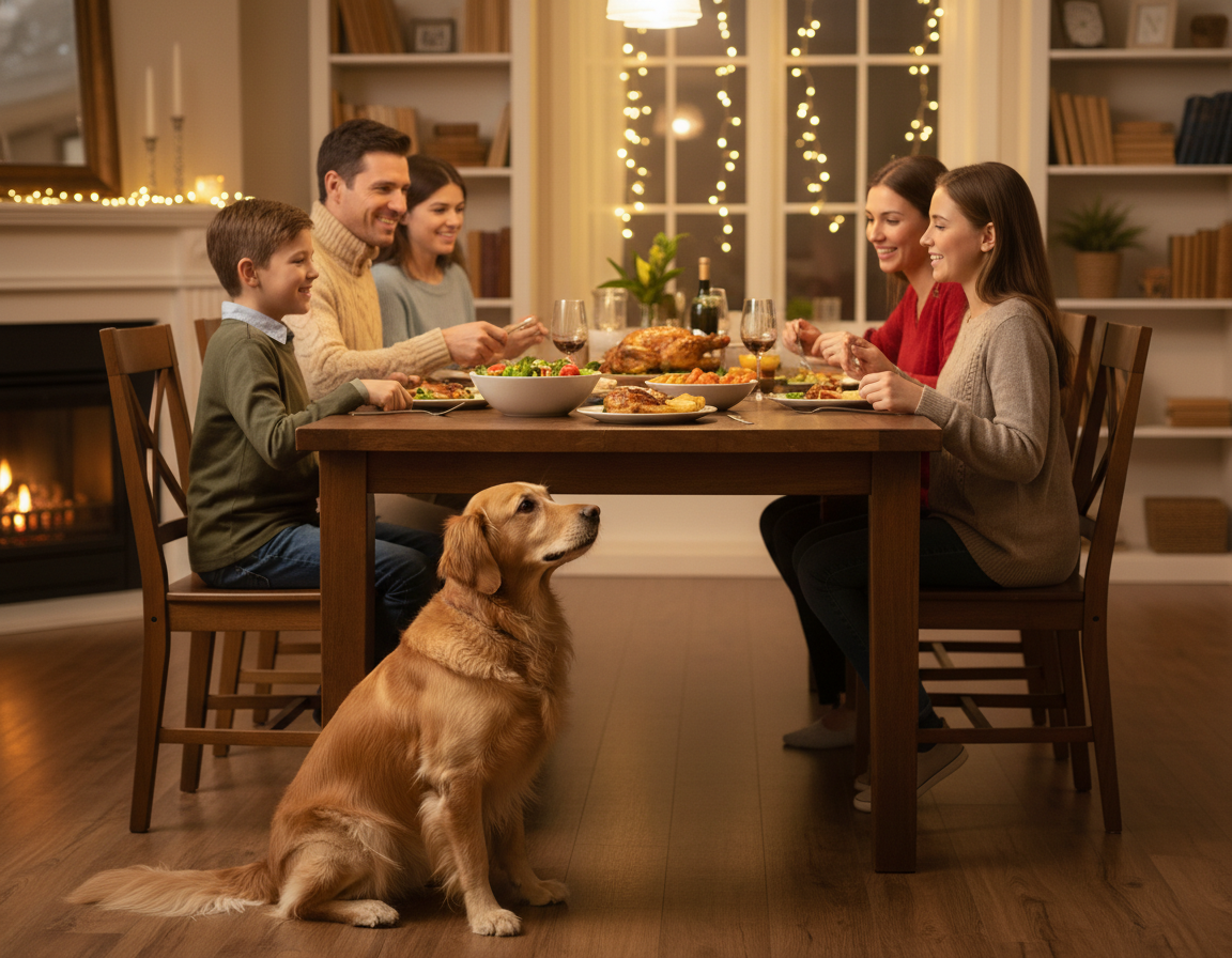 De ce să nu îți hrănești câinele de la masă?