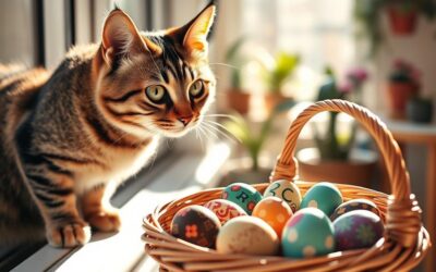 Pisici și ouăle de ciocolată – de ce trebuie să le eviți cu orice preț