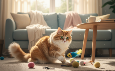 Blog pentru pisici 23 După schimbarea la CricksyCat: pisică mai energică și mai calmă