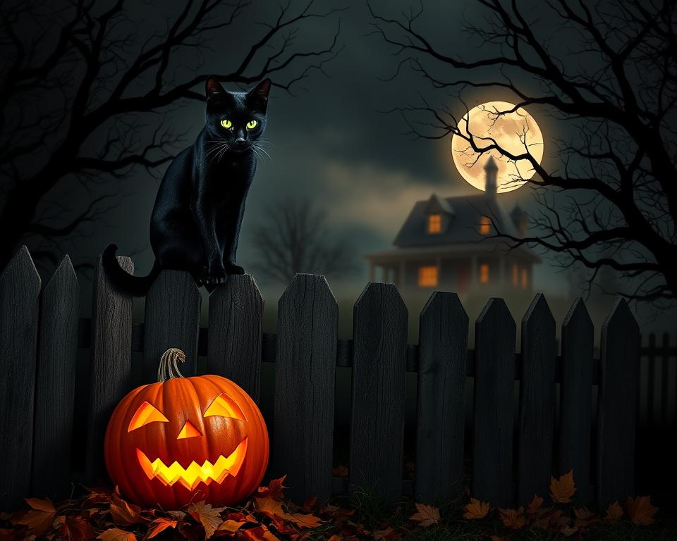 pisica-neagra-si-Halloween pisica neagră și Halloween
