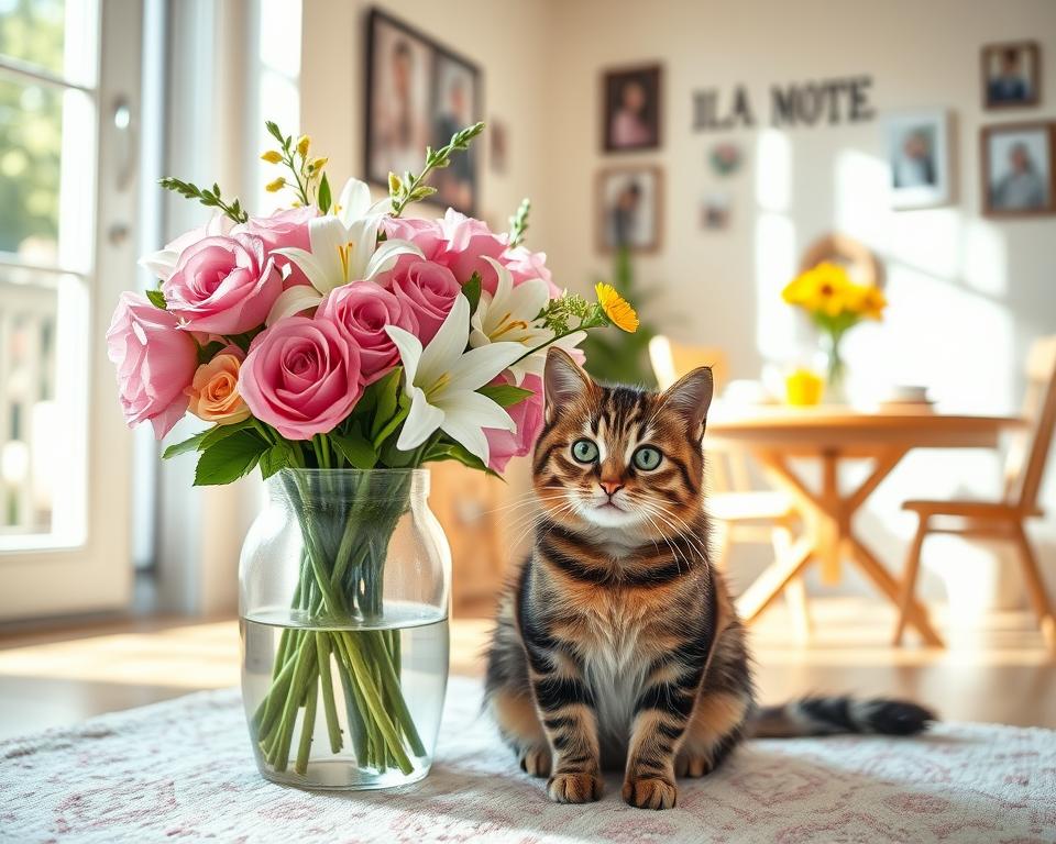 pisica și Ziua Mamei