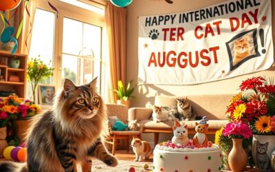 8 august – Ziua Internațională a Pisicii: idei de sărbătoare