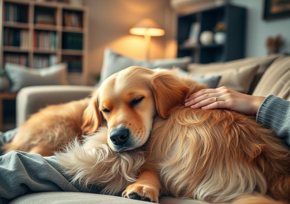 Ce îți transmite câinele când se cuibărește lângă tine? – importanța apropierii fizice