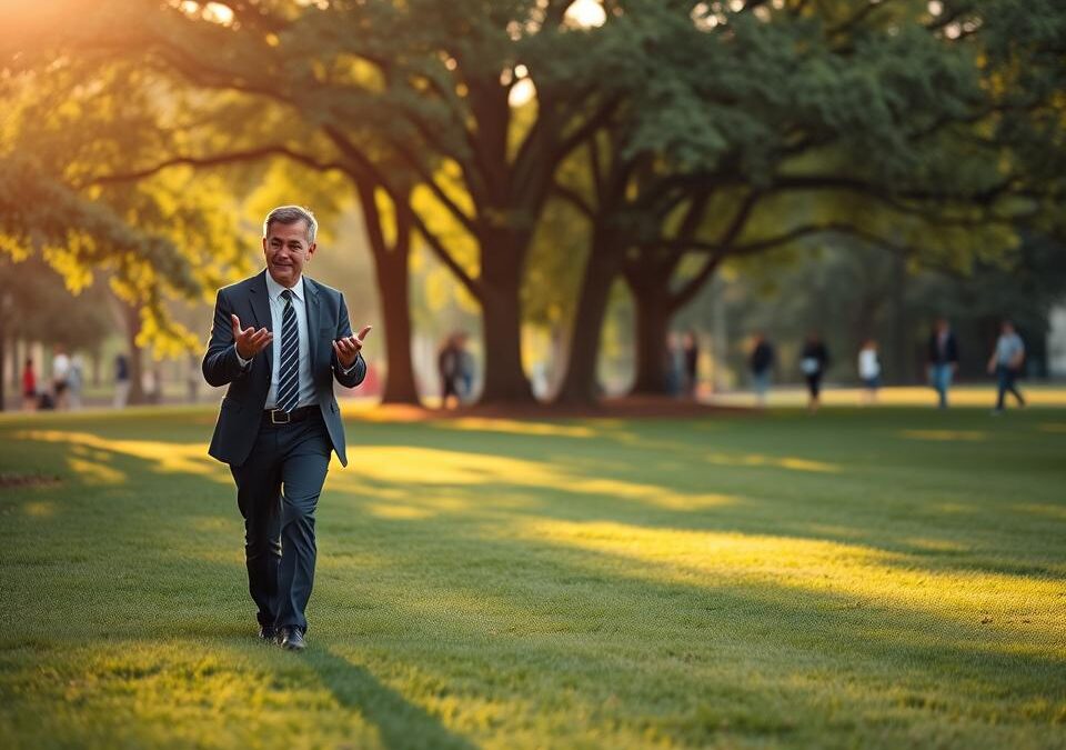 Plimbarea împreună nu este doar mișcare – este și o „conversație”