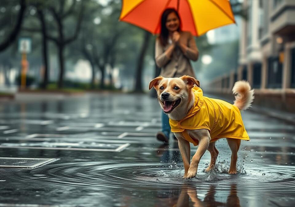 Plimbarea câinelui pe ploaie – Tot ce trebuie să știi despre asta!
