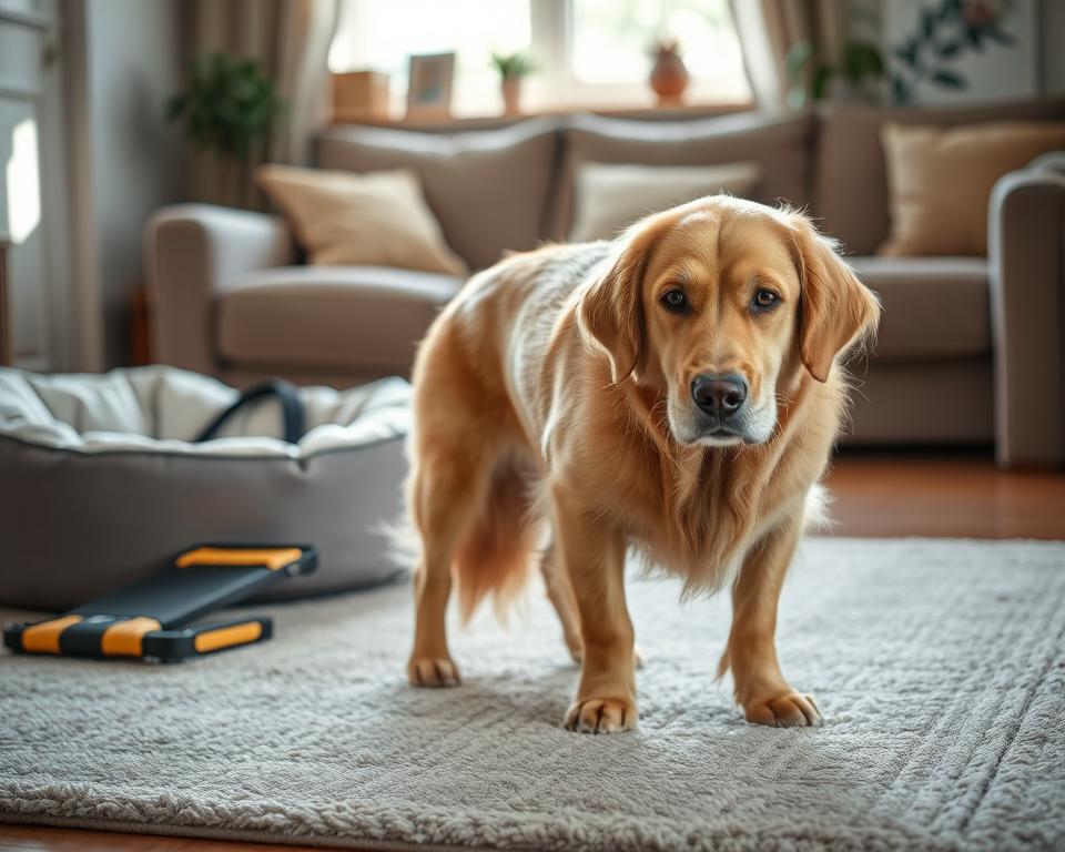 probleme de mobilitate la câinii seniori
