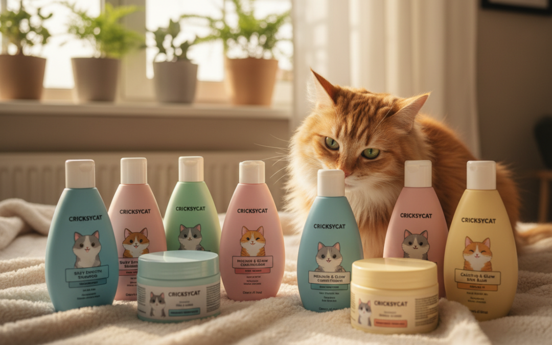 Cele mai populare produse CricksyCat pentru pielea și blana pisicilor