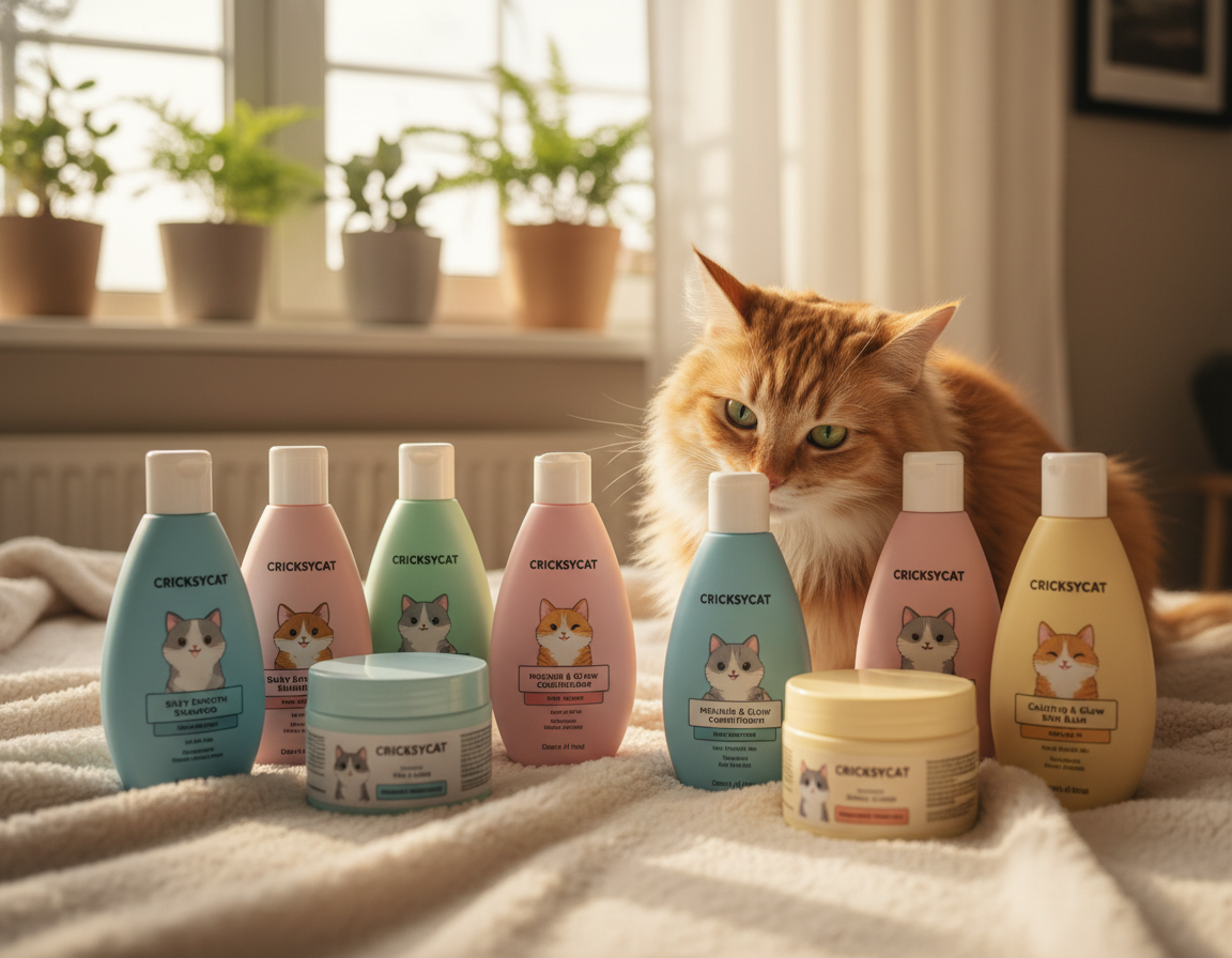 Cele mai populare produse CricksyCat pentru pielea și blana pisicilor