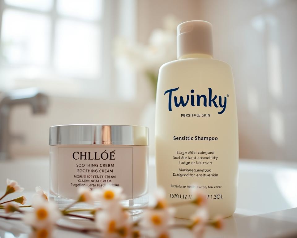 produse chloé sau șampon twinky pentru piele sensibilă