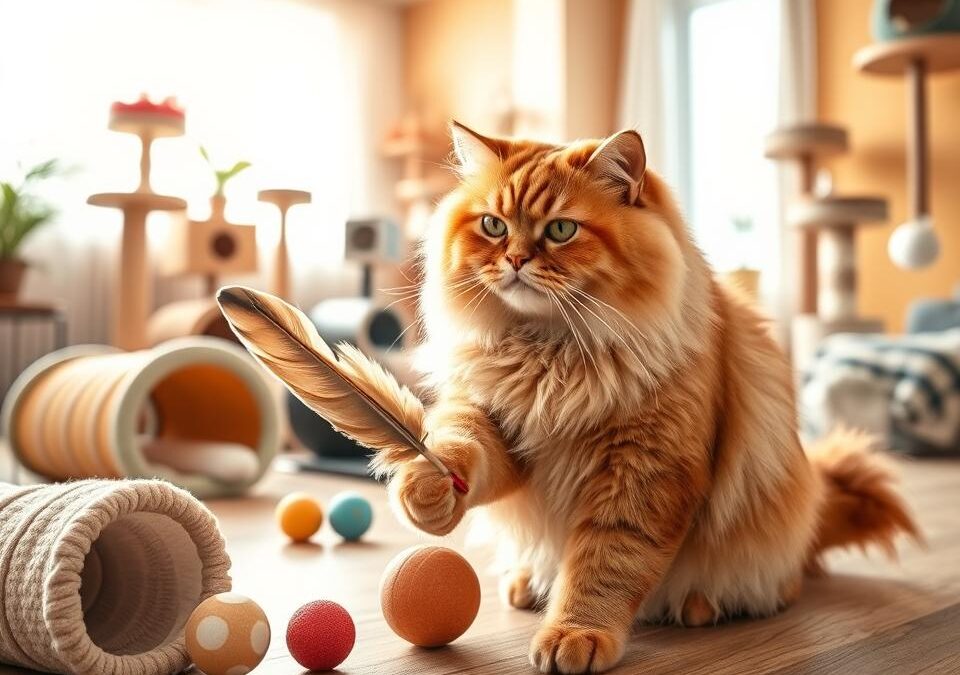 Program de mișcare pentru pisicile supraponderale – Tot ce trebuie să știi despre asta!