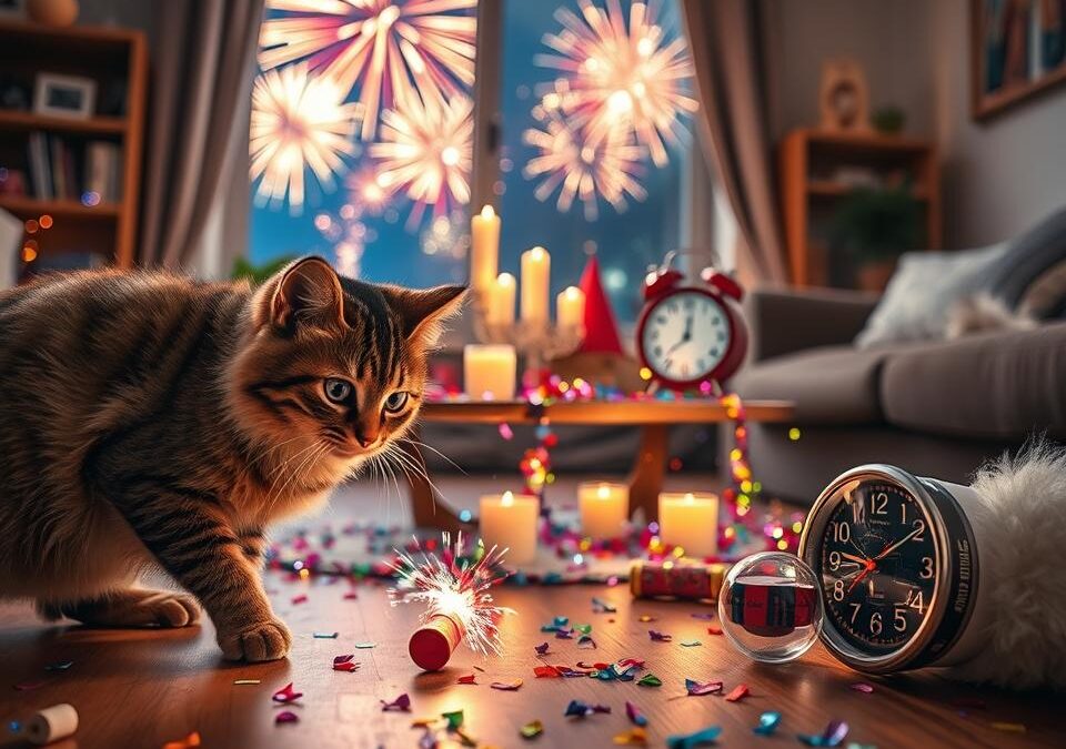 Petarde și pisici – cum să te pregătești pentru Revelion