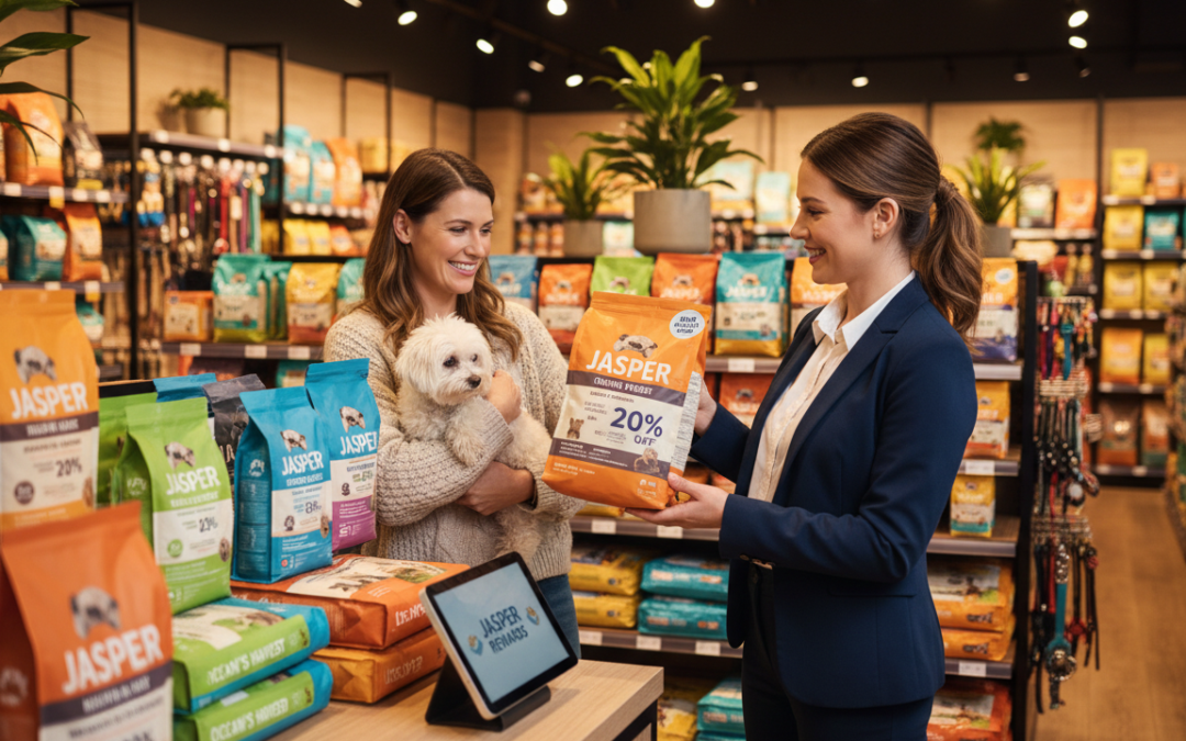 Achiziție hrană Jasper cu reducere pentru clienți fideli