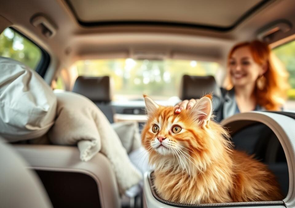 Reguli pentru călătoria cu pisica cu mașina – Tot ce trebuie să știi despre asta!