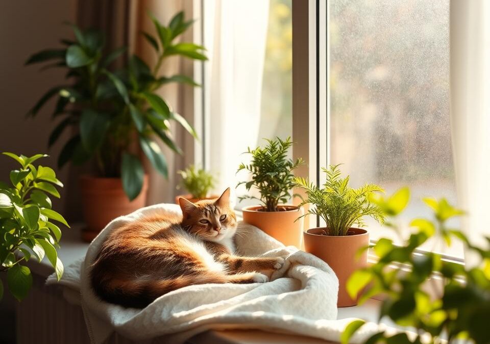 Relaxarea pisicii cu ajutorul sunetelor naturale – Tot ce trebuie să știi despre asta!