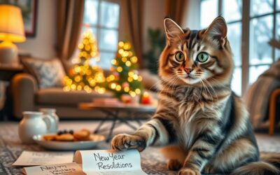 Pisica ta și rezoluțiile de Anul Nou – ce puteți schimba împreună