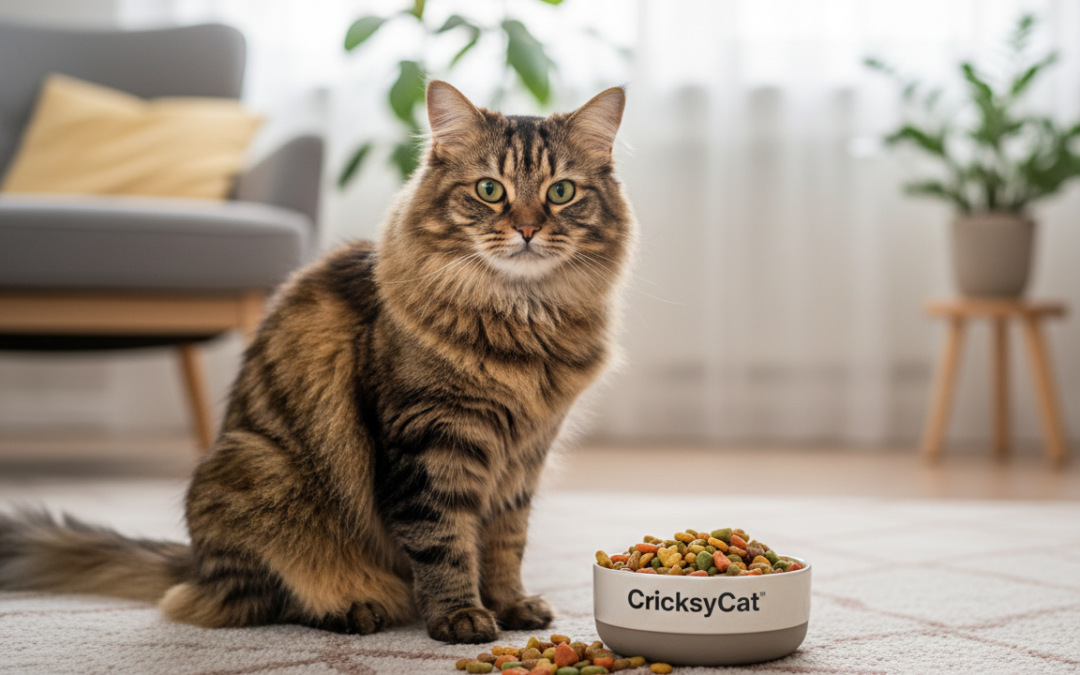 Cum s-a schimbat blana pisicii după hrana CricksyCat?