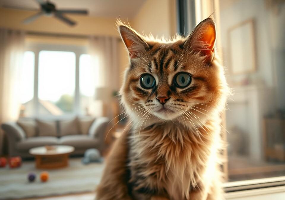 Semnele anxietății de separare la pisici – Tot ce trebuie să știi despre asta!