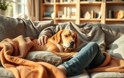 Când câinele tău se cuibărește lângă tine, se apropie și de sufletul tău