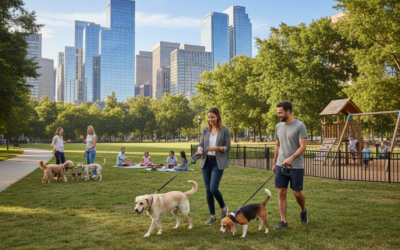 Îngrijirea câinelui în mediul urban – cum creezi siguranță?