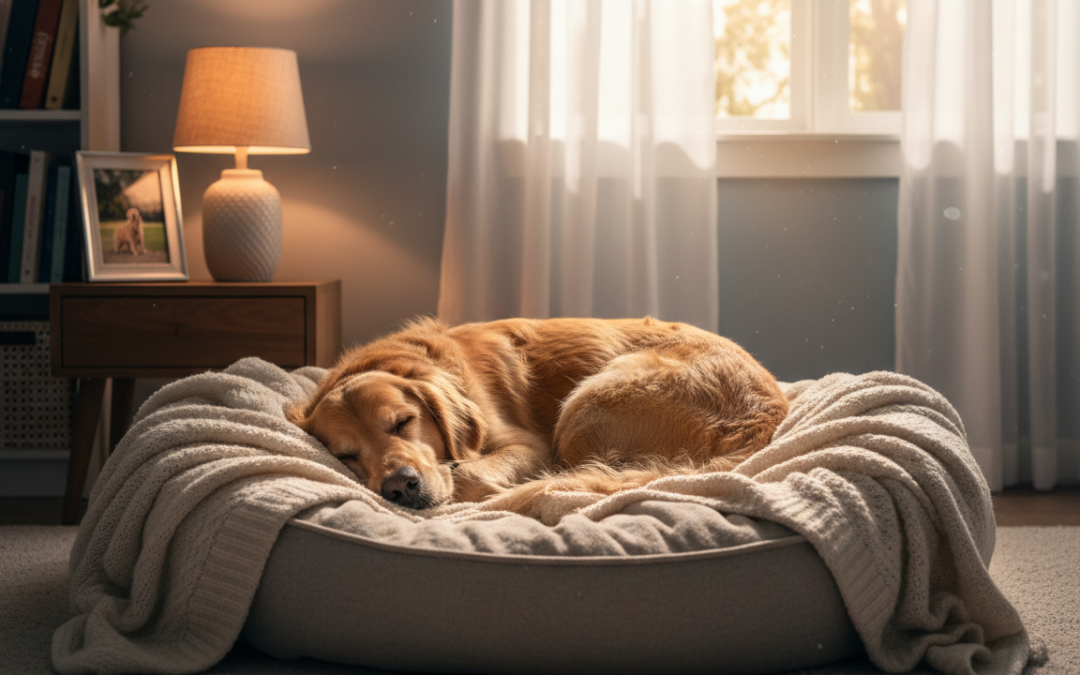 De ce este important un mediu liniștit de somn pentru câinele tău?