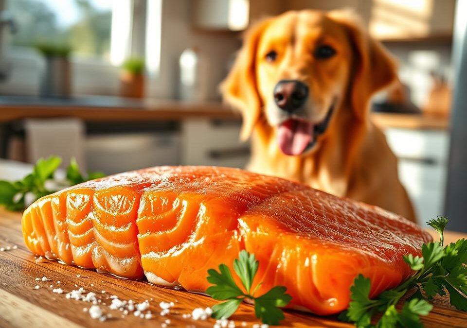 Somon pentru susținerea sistemului imunitar al câinelui – cum ajută?