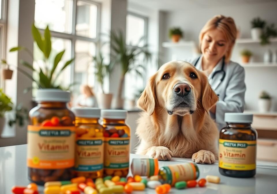 Suplimentarea cu vitamine la câinii seniori – Tot ce trebuie să știi despre asta!