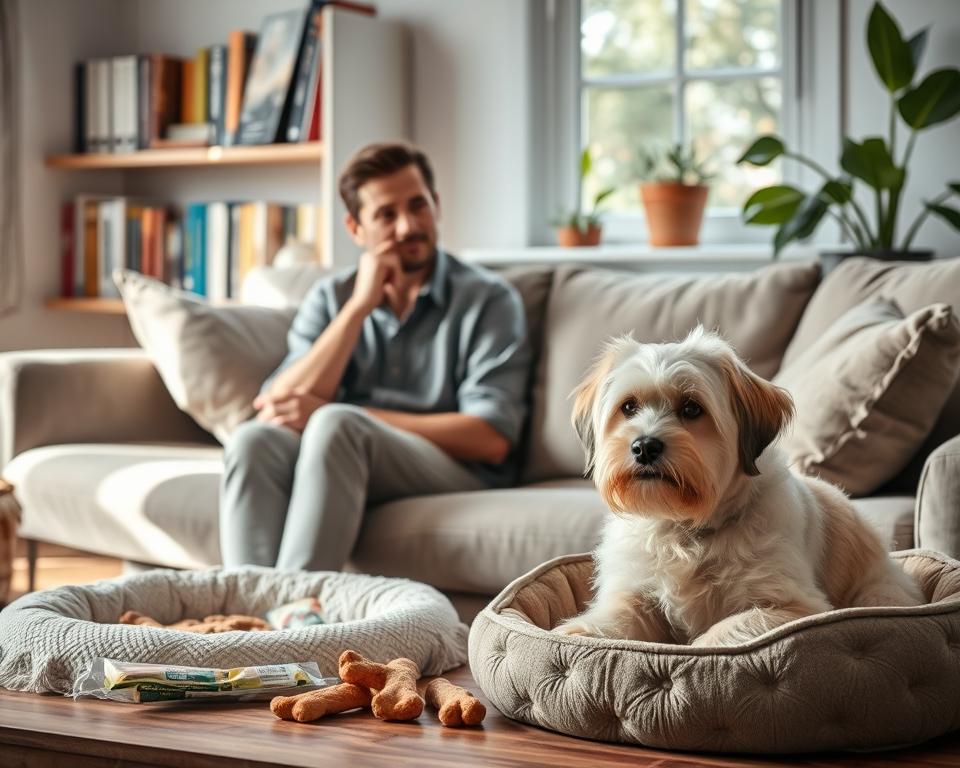 ted sau juliet pentru câine alergic