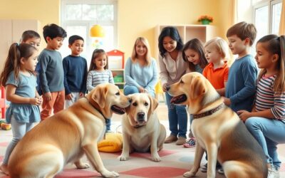 Terapie pentru copii cu ajutorul câinilor – Tot ce trebuie să știi despre asta!