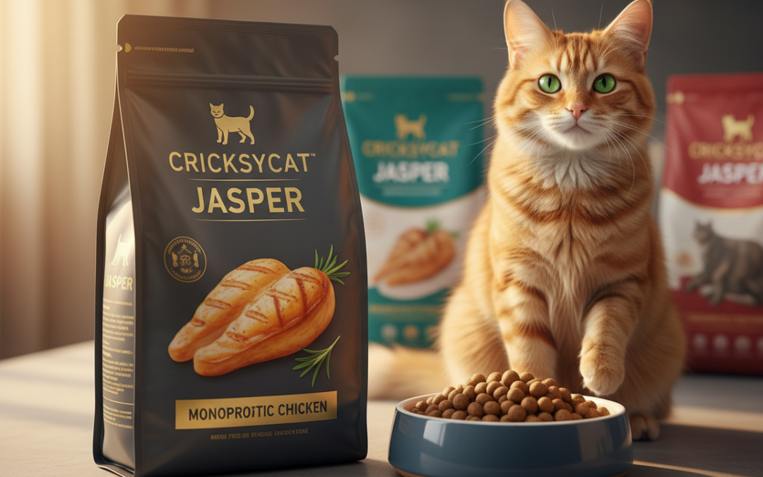 Testul hranelor monoproteice – CricksyCat Jasper și competitorii săi