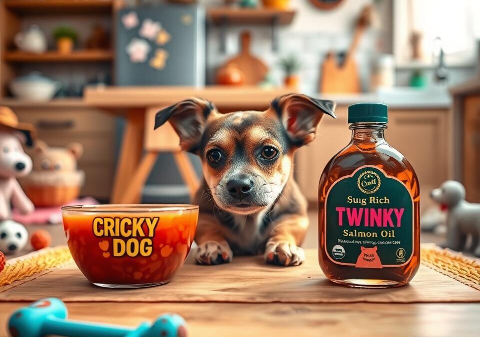 Sos CricksyDog sau Twinky ulei de somon – ce acceptă mai ușor câinele mofturos?