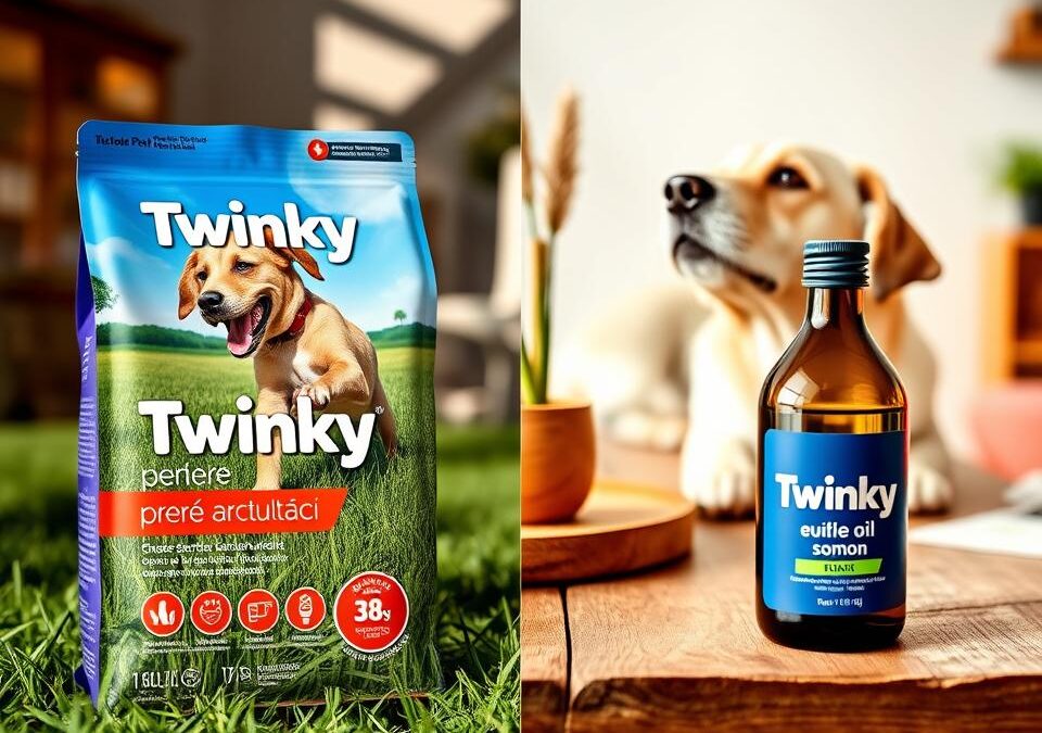 Twinky pentru articulații vs Twinky ulei de somon – ce alegi pentru un câine senior?