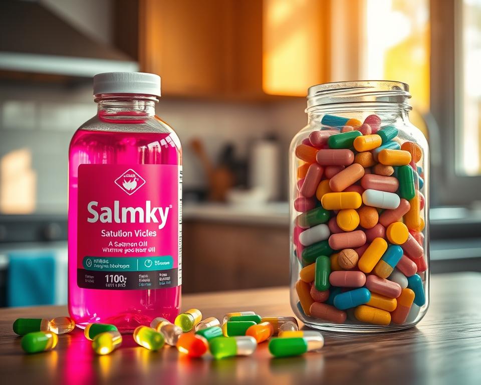 ulei de somon twinky + vitamine vs doar vitamine