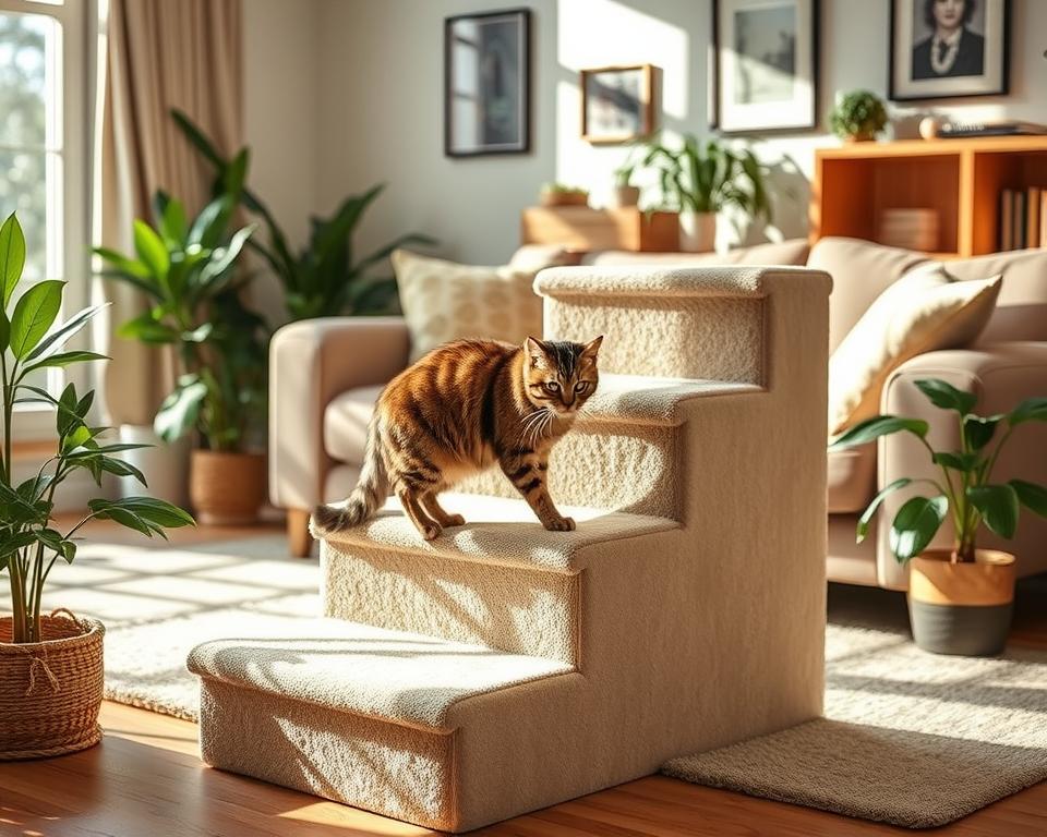 utilizarea-sigura-a-scarilor-de-catre-pisica utilizarea sigură a scărilor de către pisică