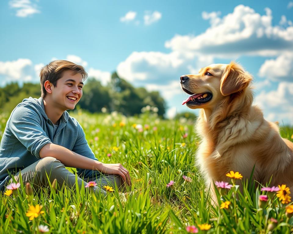 vorbitul-cu-cainele vorbitul cu câinele