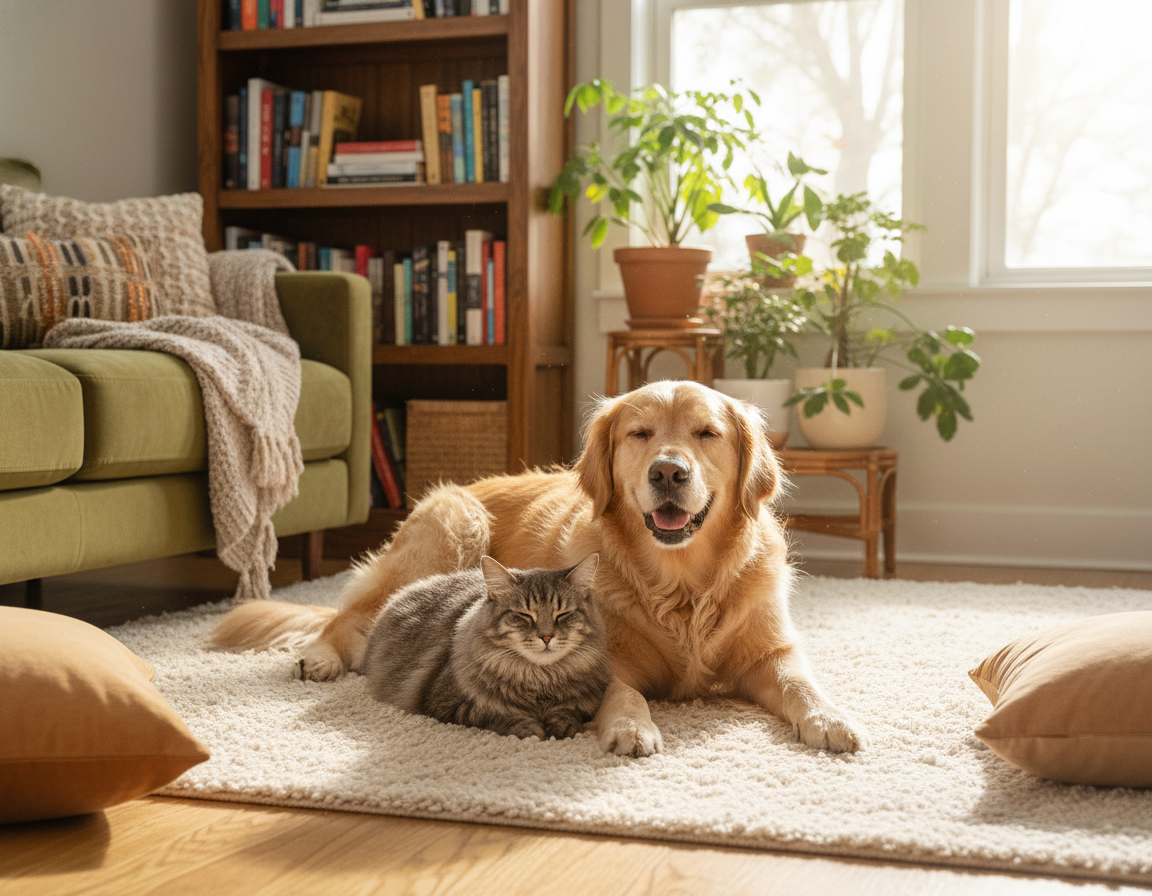 acomodarea pisicii cu câinele