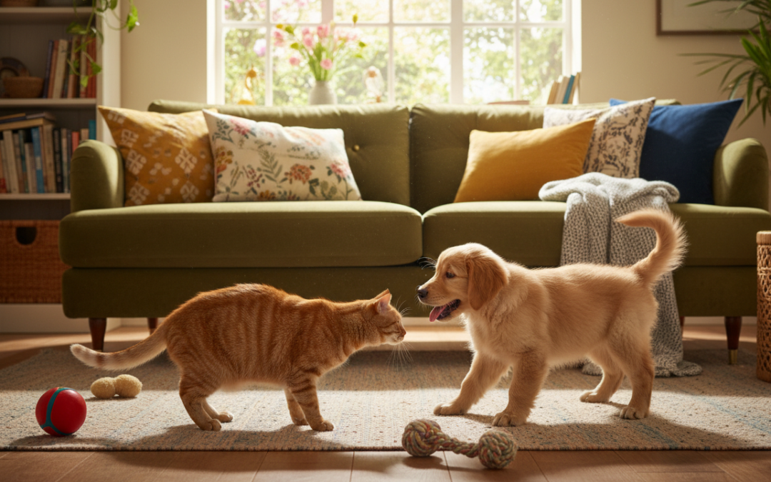 Adaptarea pisicii la un nou animal de companie – Tot ce trebuie să știi despre asta!